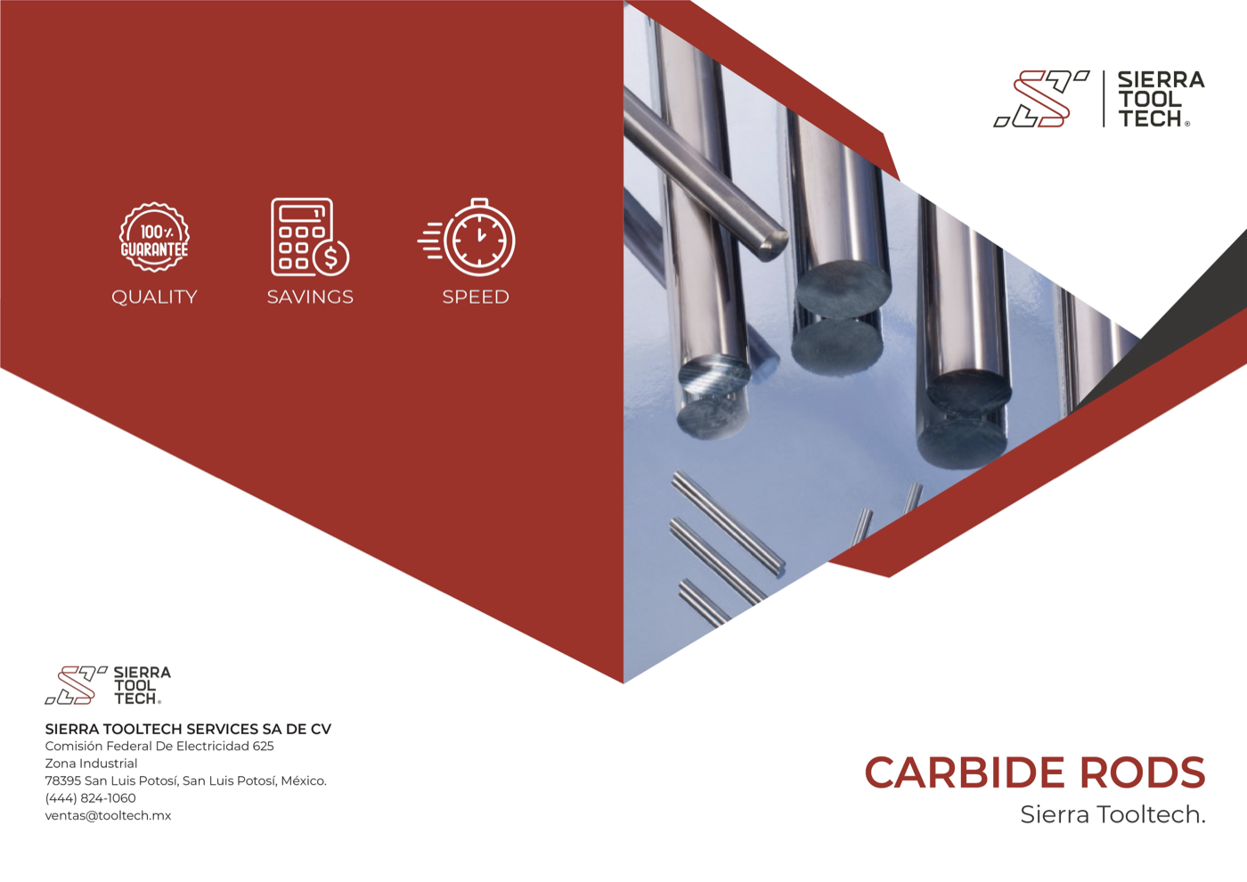 Sierra ToolTech carbide rod catalog