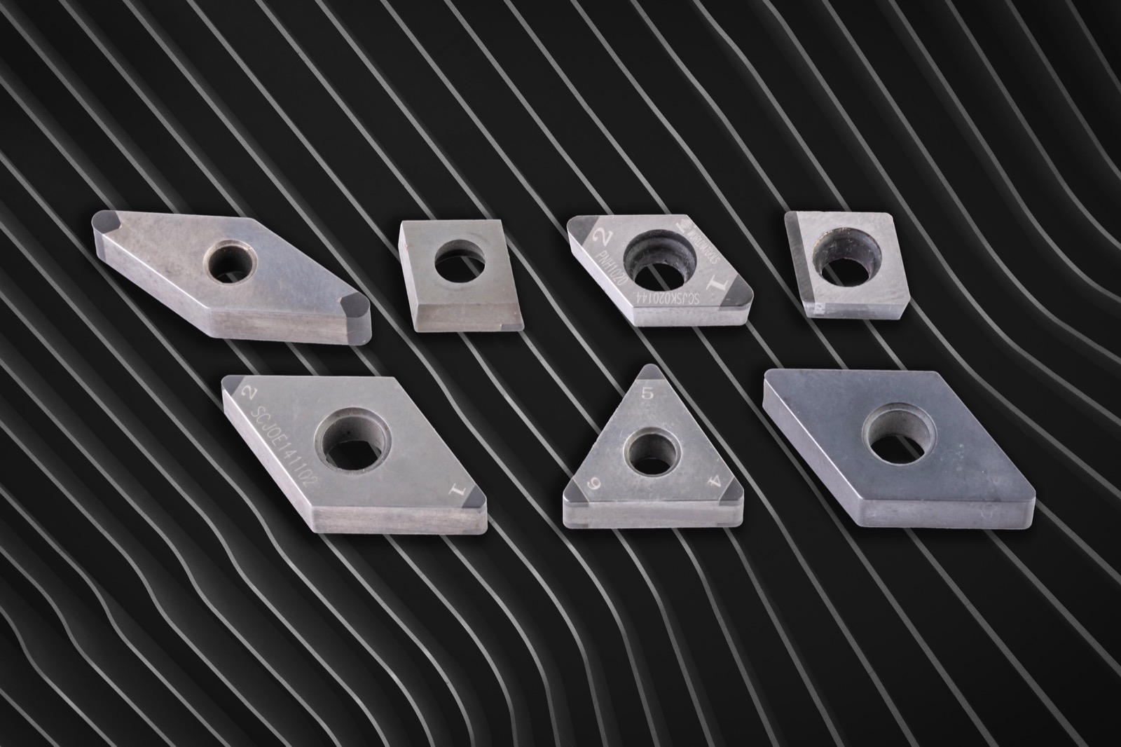 Array of insert geometries
