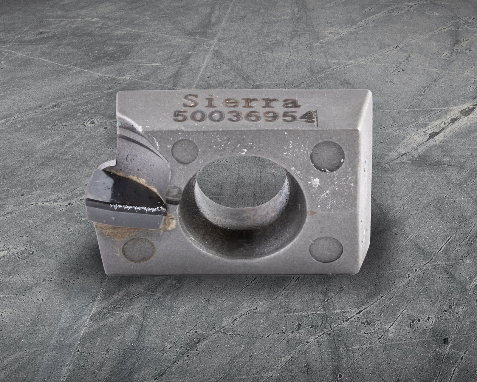 Insert mounted in tool holder